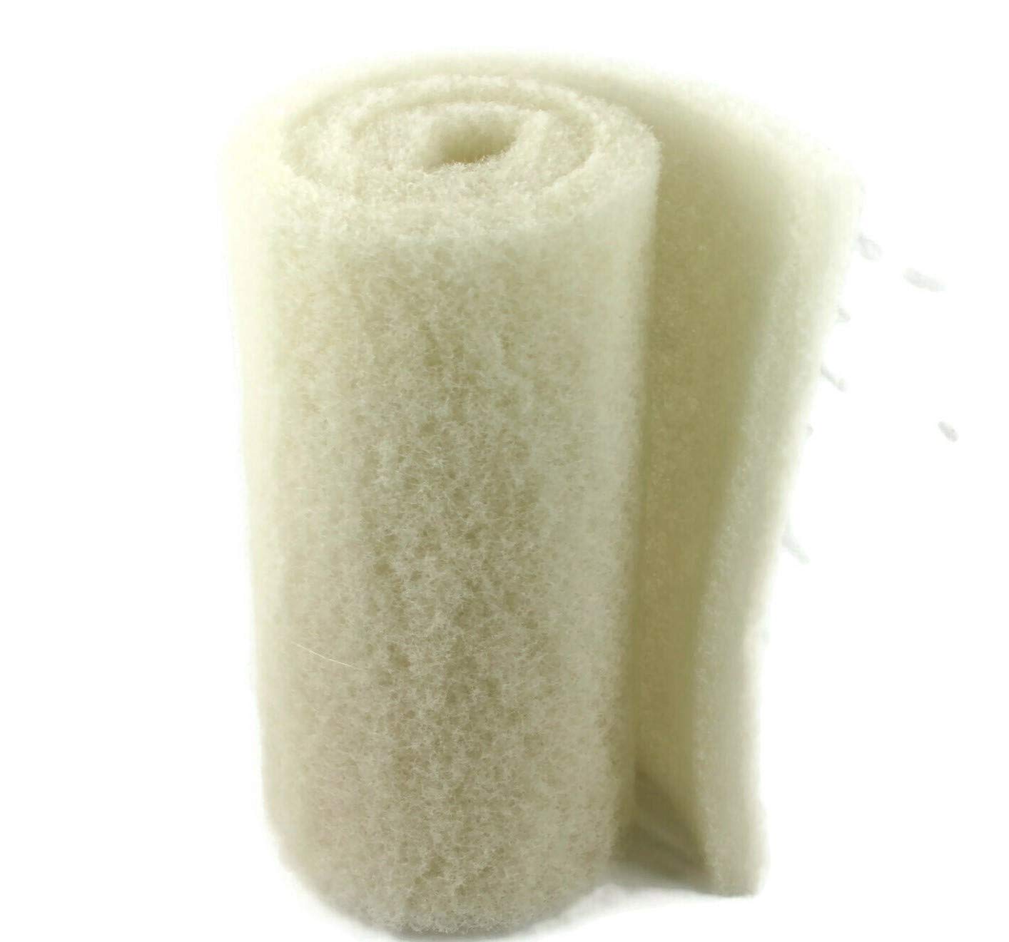 Aqua Flo24"x 56"x 2" White Coarse Bulk Filter Media Roll for Koi Pond, Waterfall Filters, & Skimmers