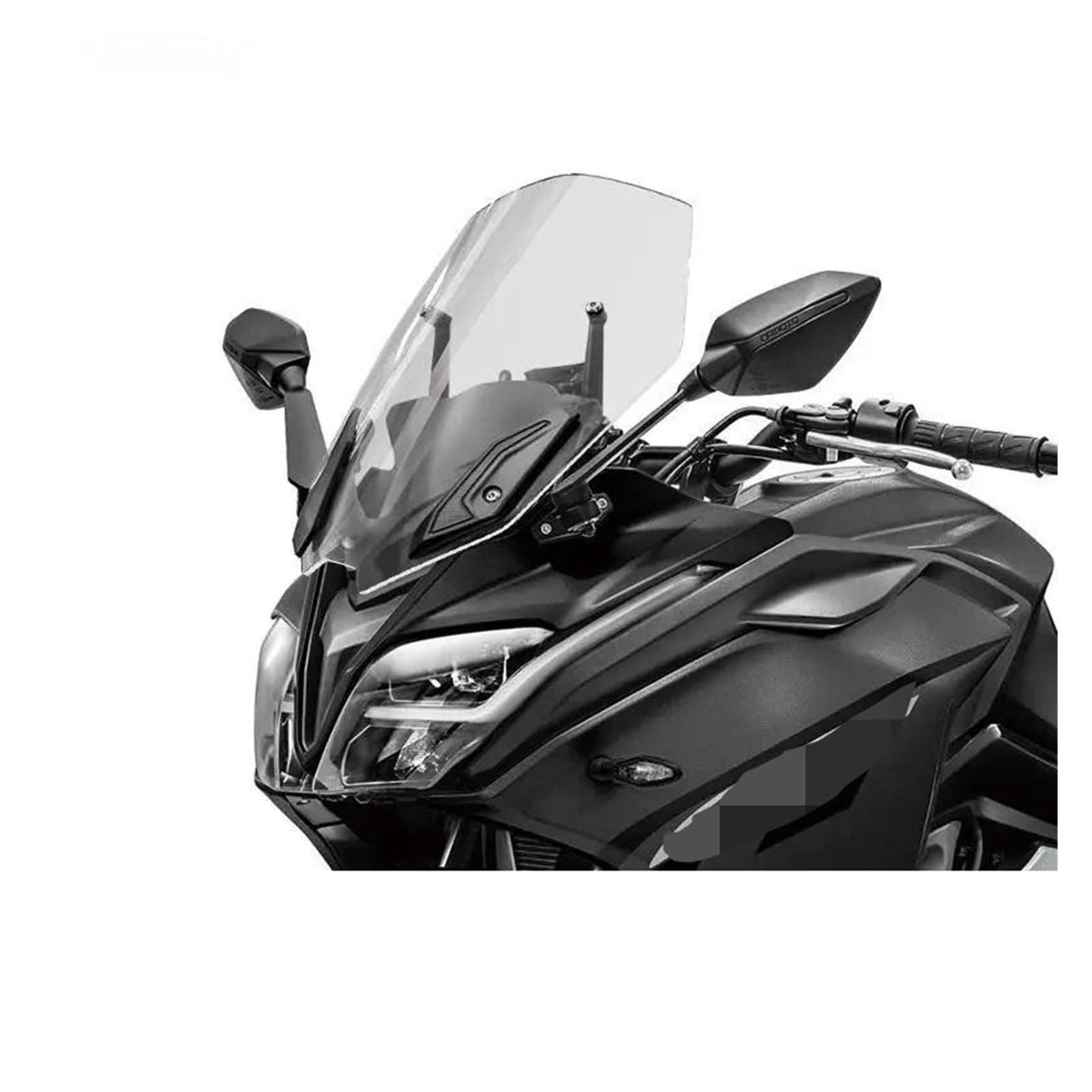 Bulle CFMOTO 650GT pare-brise avant moto 400GT accessoire rehaussement 48cm