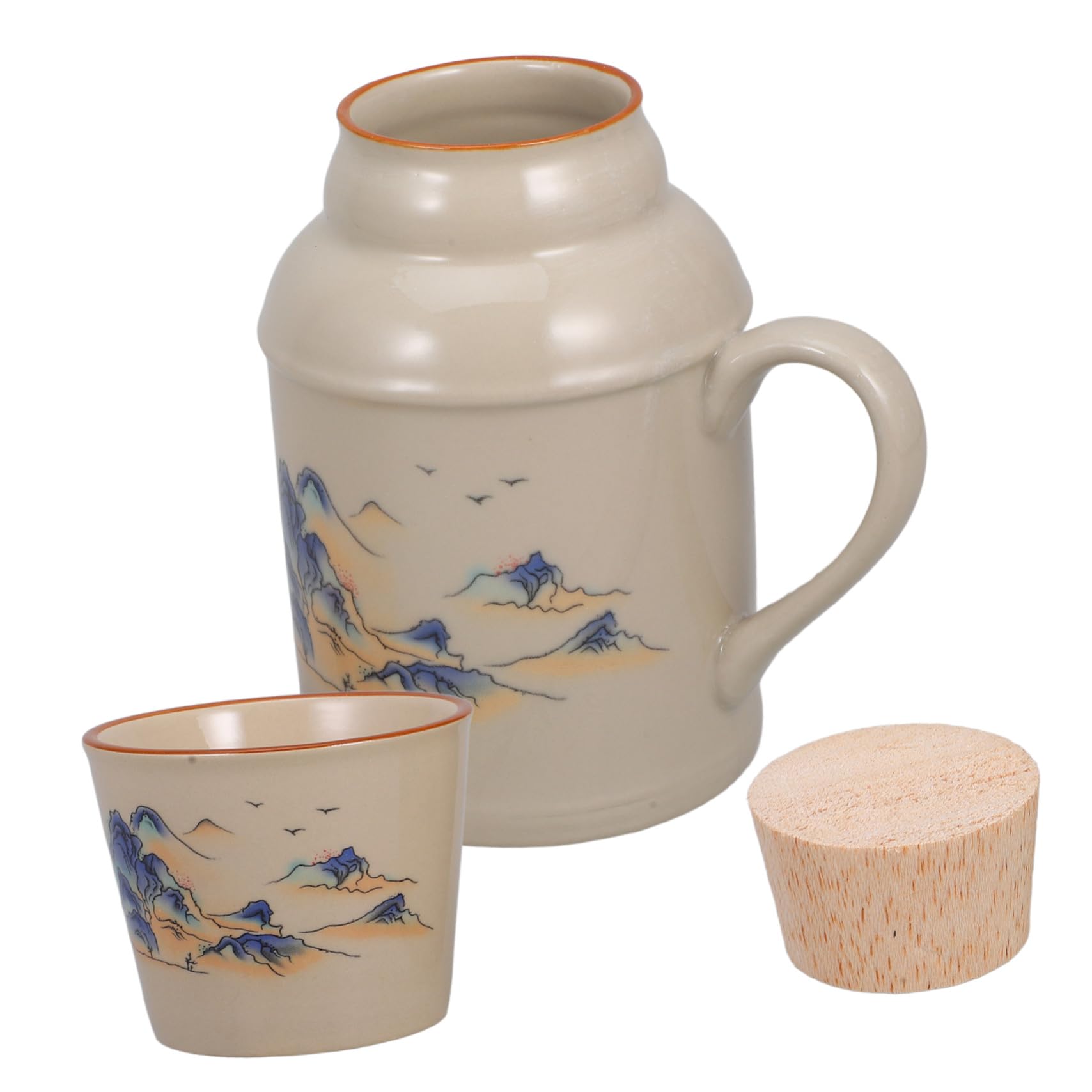 Tetera con taza mini de diseño individual para tus momentos de té diarios