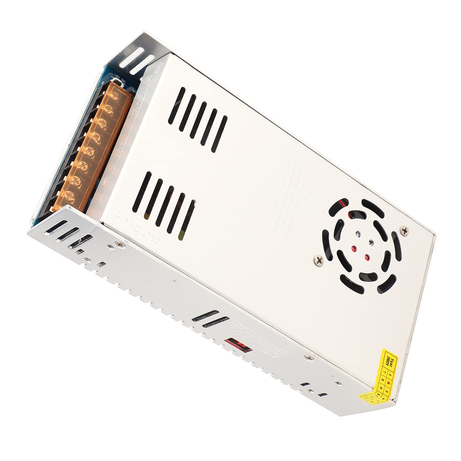 Controlador de Fuente de Alimentación Barra Luz Pantalla LED Aleación Aluminio DC12V para Automatización Industrial - Equipo Voltaje Medio y bajo Alta Eficiencia (S-600-12 (12V/50A/600W)