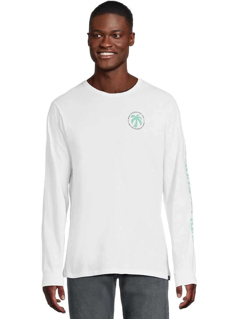 White Hurley Illusions Long Sleeve