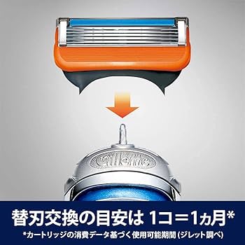 新品未使用　ジレットフュージョン5+1　替え刃12個入り✖２個セット Amazon.co.jp: ジレット フュージョン5+1 髭剃り 本体 替刃2個付