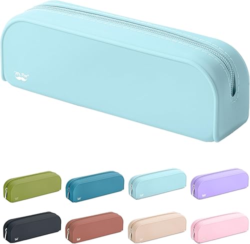 Miniatura 19 de Mr. Pen - Estuche de silicona para lápices, estuche rosa claro, estuche pequeño, estuche para lápices estético Rosa claro,Negro -,Rosa (Dusty