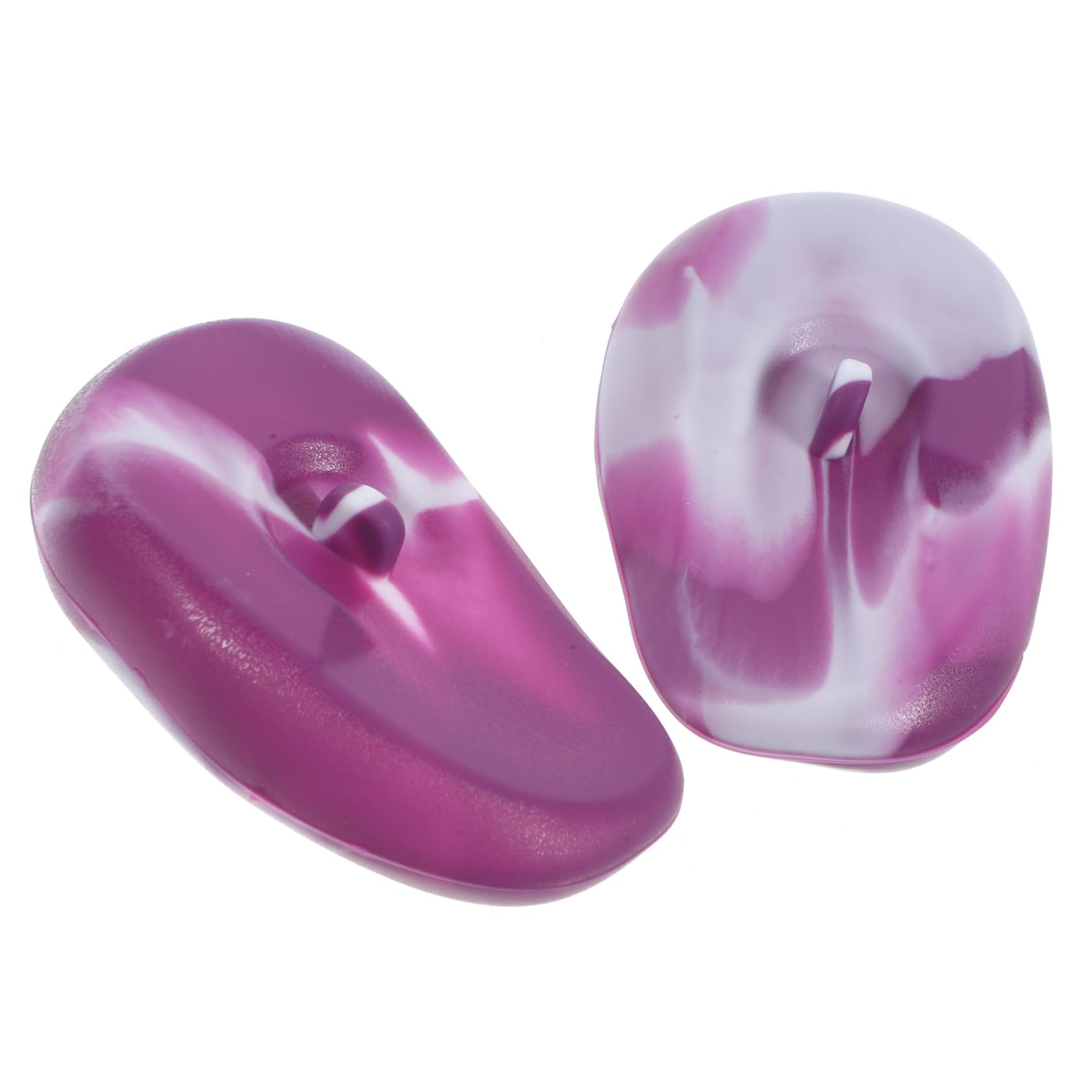 Gogogmee 1 Pair Silicone Ear Covers Ear Protectors for Hair Dyeing Salon Hair Coloring Reusable Ear Caps for Hair