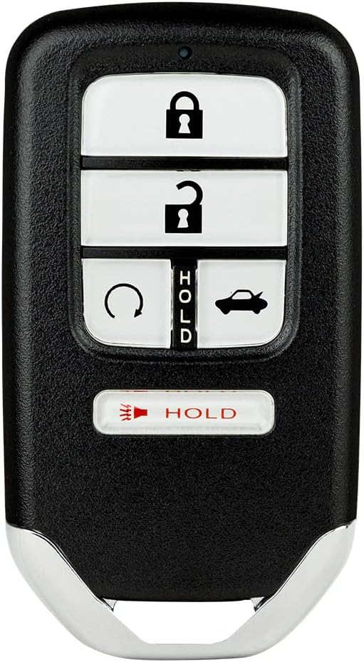 StandardAutoPart 5 Button Proximity Remote Smart Key KR5V2X Compatible with Honda Pilot (2016-2019) CR-V (2017-2020) Civic 2016 2017 2018 2019 2020 2021 (Shell)