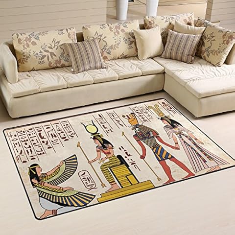 Use7 Egyptian Vintage Women Area Rug Cover