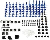 Vista 11 de Kit de pernos de carenado para Yamaha YZF R7 2021 2022 2023 Juego de tornillos de carenado, color negro