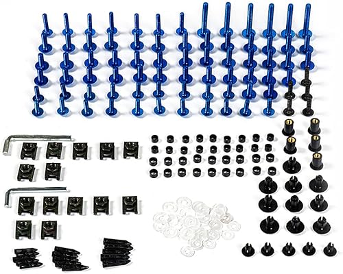 Kit de pernos de carenado para Suzuki GSXR1300 Hayabusa 1997-2007 1998 99 00 01 02 03 04 05 2006 Tornillos de carenado, color verde