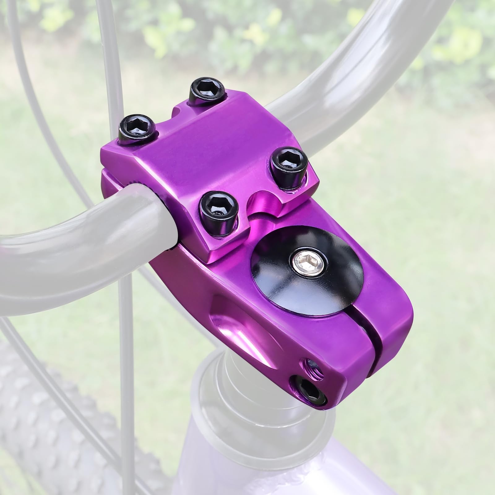 Attacco manubrio per bici BMX, in lega di alluminio, a scatto fisso, 22,2 mm