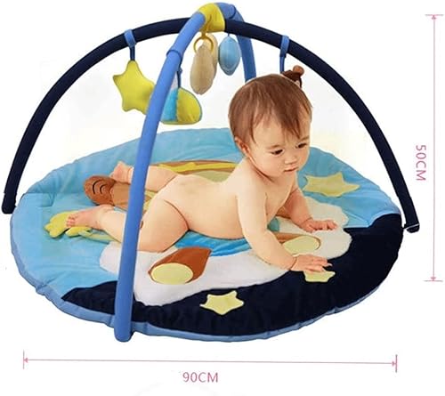 Miniatura 2 de UOOD Gimnasio grande para bebés, tapete de actividad, gimnasio transpirable para el cuidado del bebé, tapetes gruesos para bebés de 0 a 36 meses +