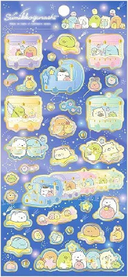 San-X Sumikkogurashi Stickers (Minna de Issho ni hoshizora sampo) SE51001