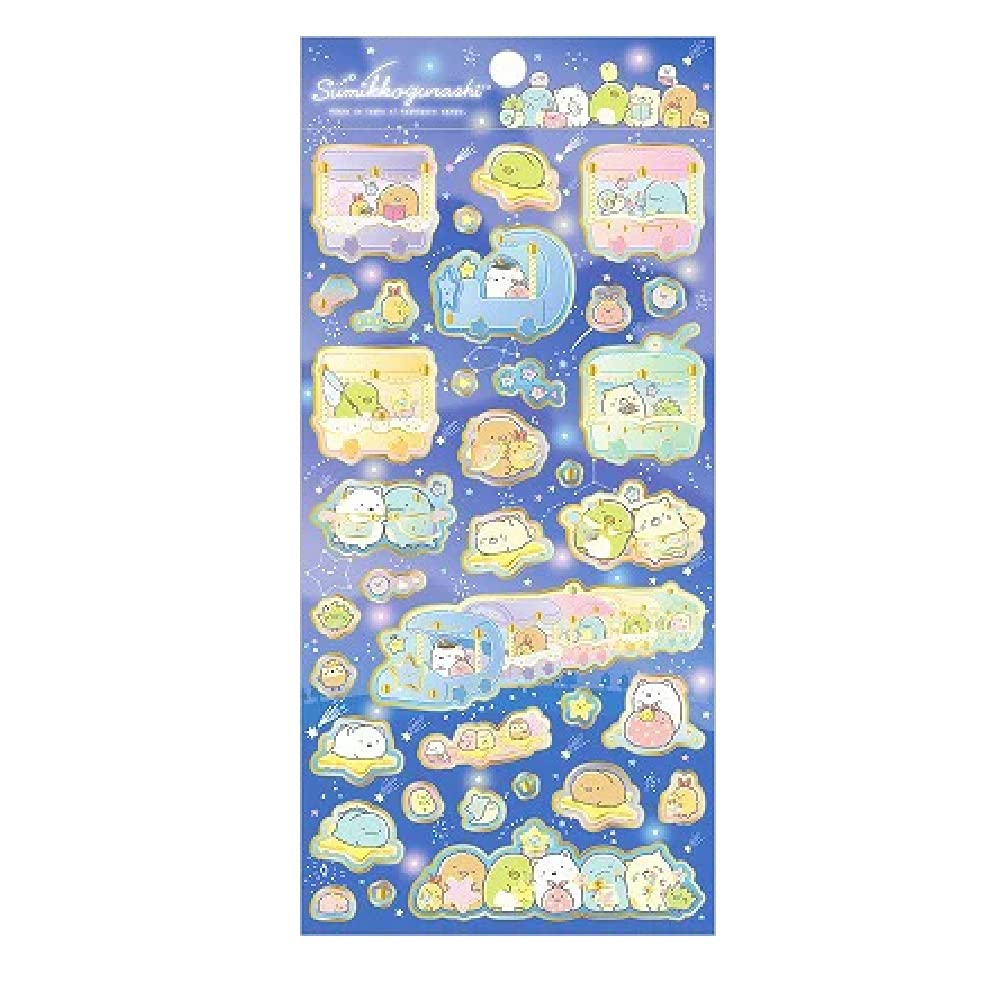 San-X Sumikkogurashi Stickers (Minna de Issho ni hoshizora sampo) SE51001