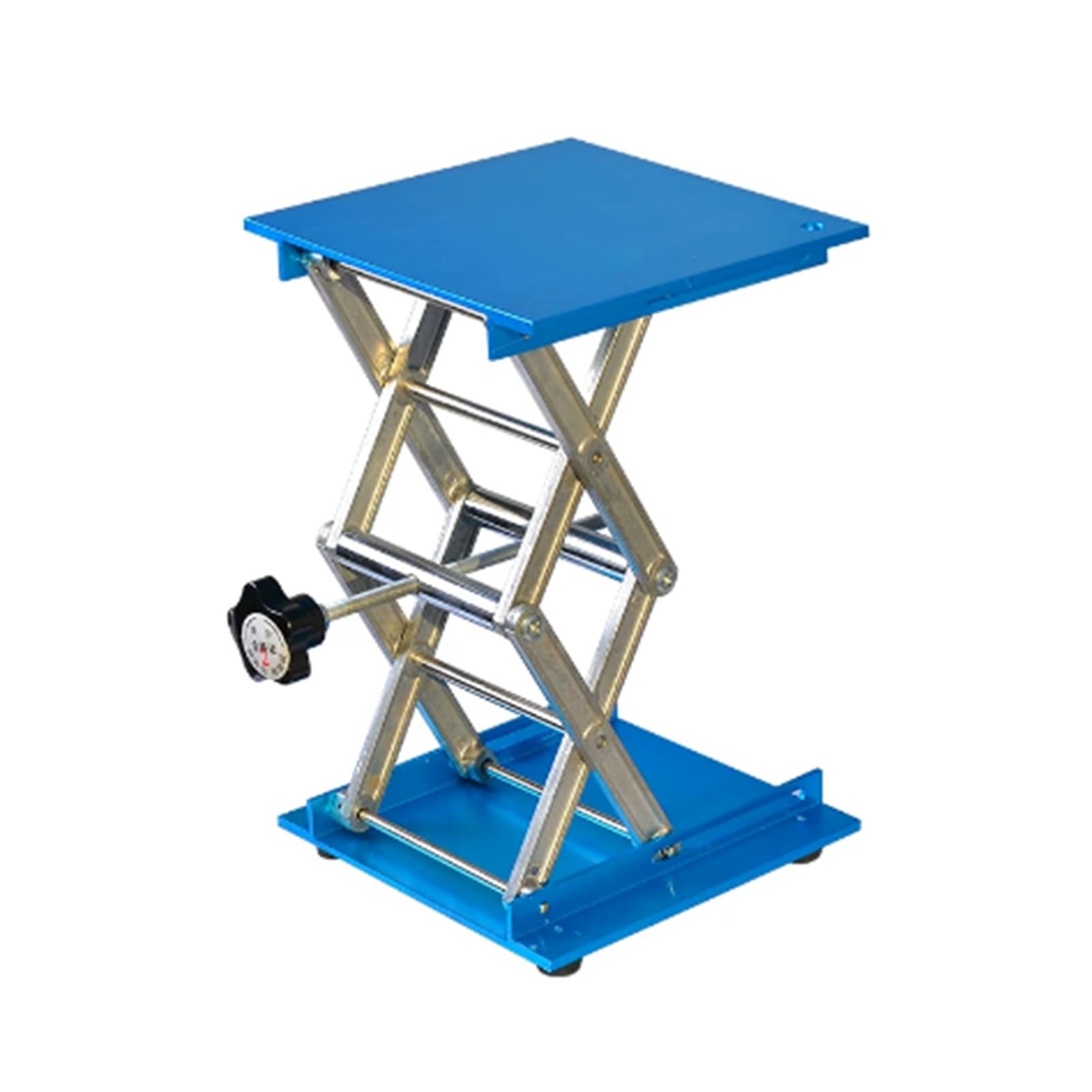 Stojak Laboratoryjny, Uchwyt Platformy Podporowej | Narzędzie pomiarowe ze stopu aluminium, z matą antypoślizgową i obrotowym uchwytem(100x100mm)