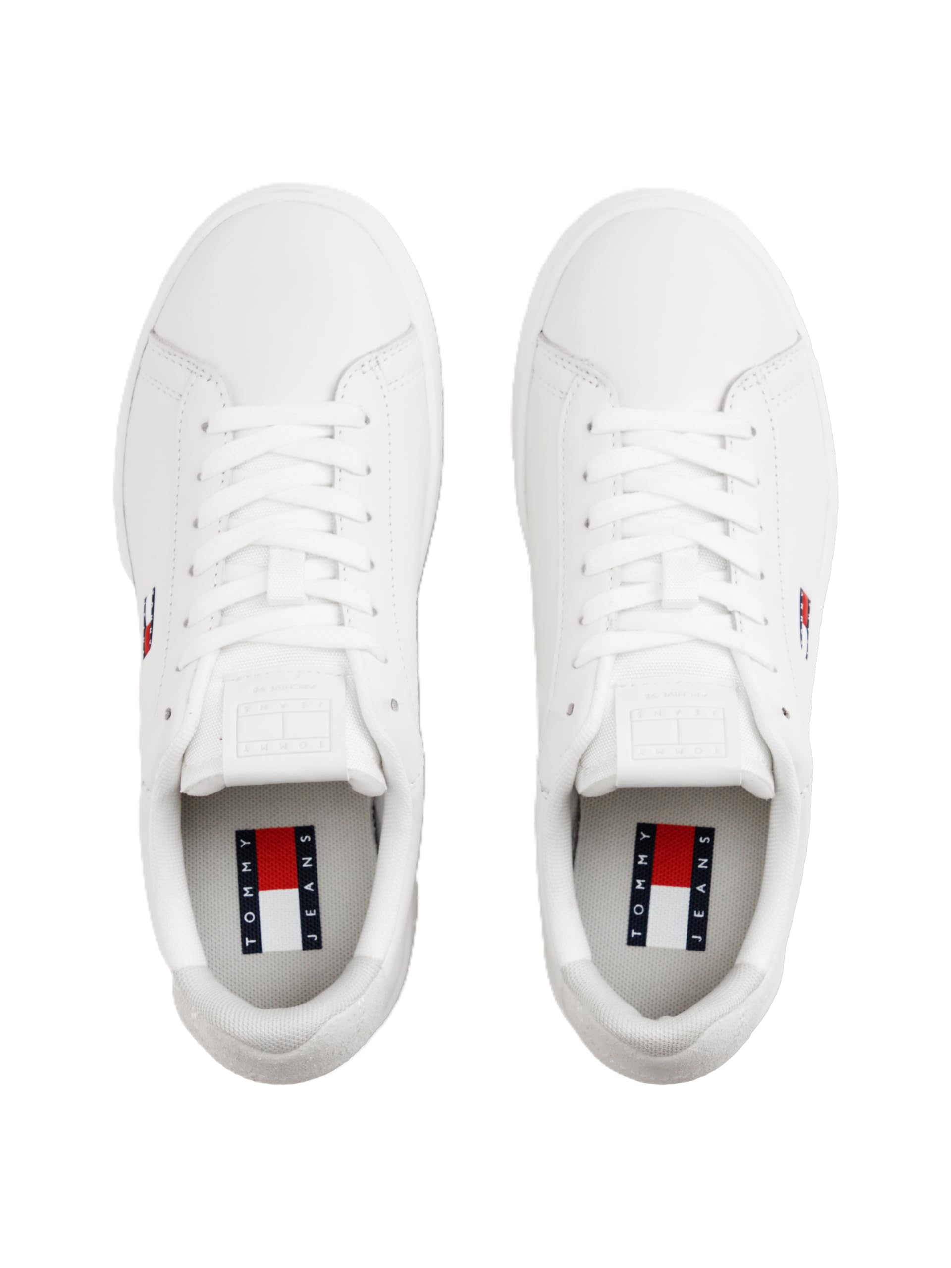 Tommy Hilfiger Bianco Polyurethane Women's Sneaker - EU36/US6