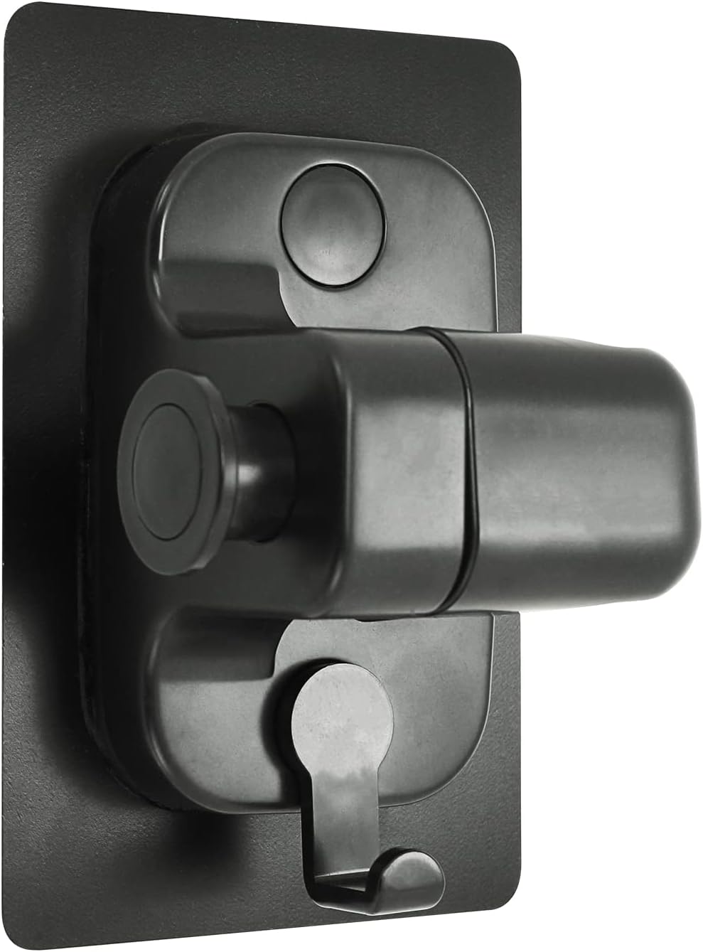 Shower Head Holder with 2 Hanger Hooks, Strong Adhesive Waterproof ...