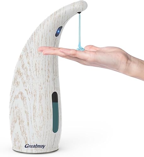 Miniatura 7 de Dispensador Automático Ajustable de Jabón Sin Contacto, Bomba de Jabón Líquido Sensor Sin Contacto con 4 Niveles Ajustables, Dispensador de Jabón de