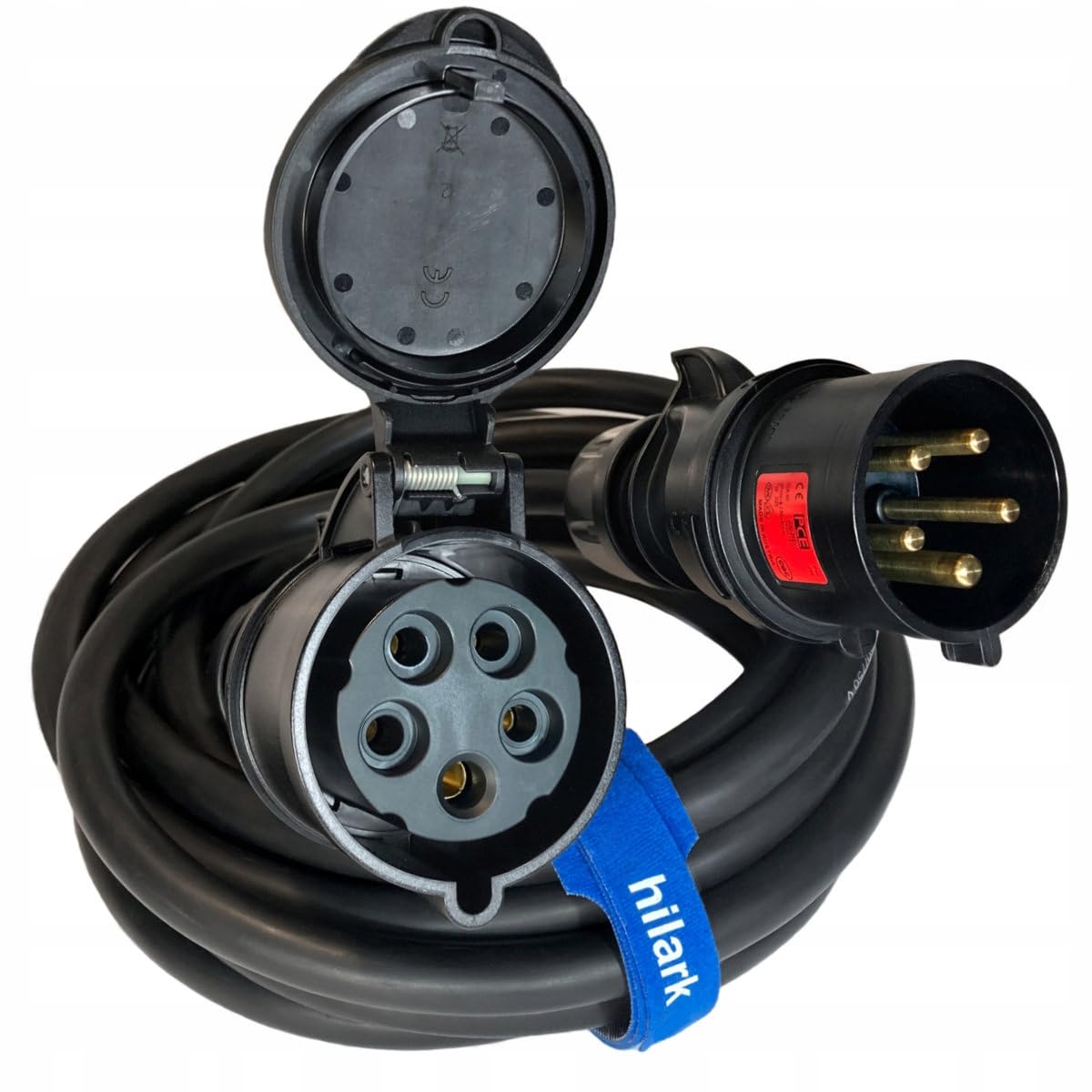 Hilark Cable Tech PRZEDŁUŻACZ SIŁOWY GUMA 15M H07RN-F 5x2,5 IP44 16A