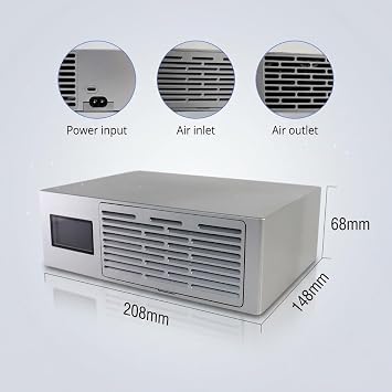 New Lucky Miner LV08 Pro 7TH/s 150W BTC Miner SHA256 Algorithm Crypto Miner Home and Office Mining, Solo/P2P Mining, Support 42+ Coins (BTC, BCH, BSV), in Stock
