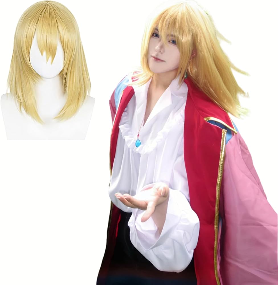 Amazon.co.jp: [ASINKING] ハウルの動く城 ハウル コスプレ衣装