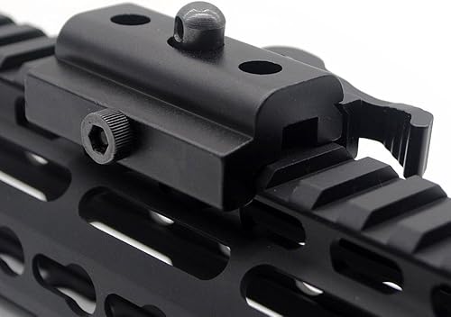 Miniatura 6 de Smith's KIT Adaptador de bípode de bloqueo de leva de desmontaje rápido para rieles Weaver Picatinny