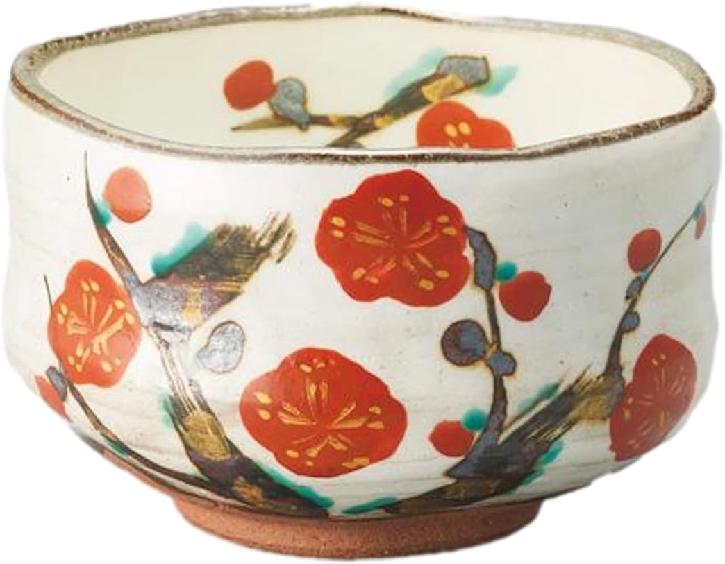 Japanese Mino Ware Ceramic Matcha bowl 4.53 Inches Diameter Tea Cup for Tea Ceremony from Japan (Blue Unof)