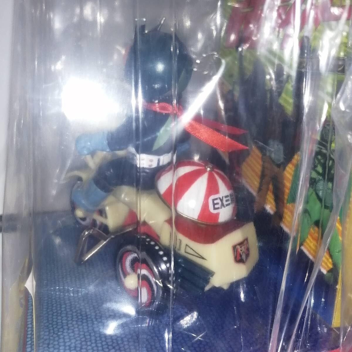 BANDAI バンダイ EX三輪車 ソフビ 仮面ライダー 旧1号 Aタイプ