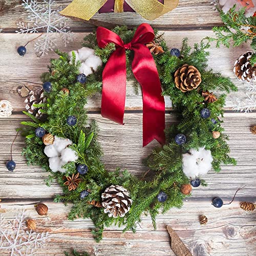 Hagao Fake Blueberry Artificial Fruits Plastic Foam Christmas Fake Silk Flowers Home Decorative Party Wedding (Blue) - 20 Pcs #TOP4