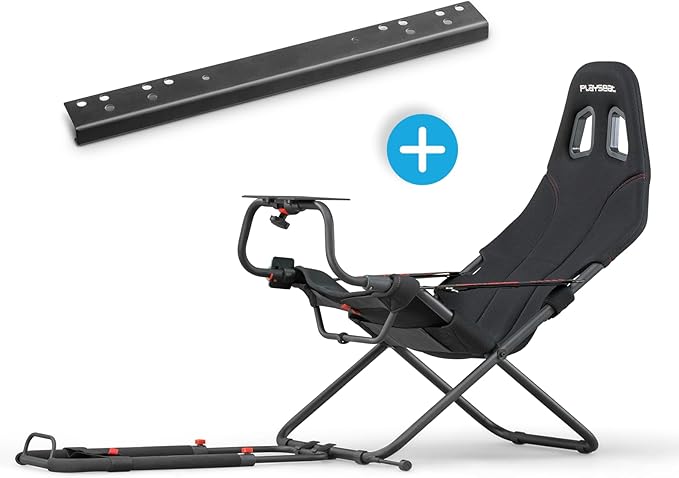 Challenge ActiFit™ – Foldable Racing Simulator Cockpit for PlayStation, Xbox, PC & Mac Gearshift Support