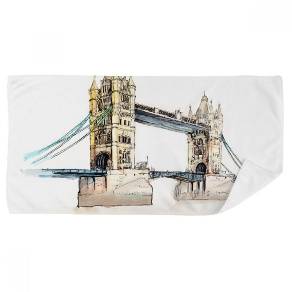 Serviette de bain doux contre la peau sensible format 35x70cm