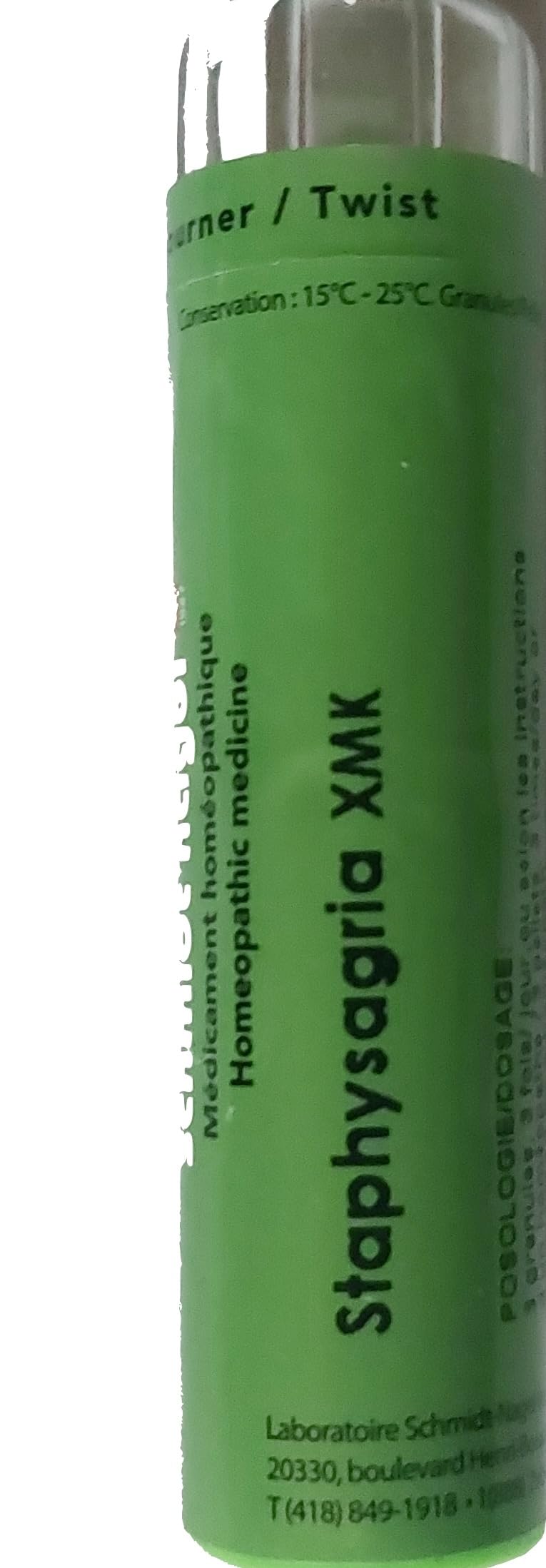 Staphysagria XMK (10M) Schmidt-Nagel Canada (Homeodel)…