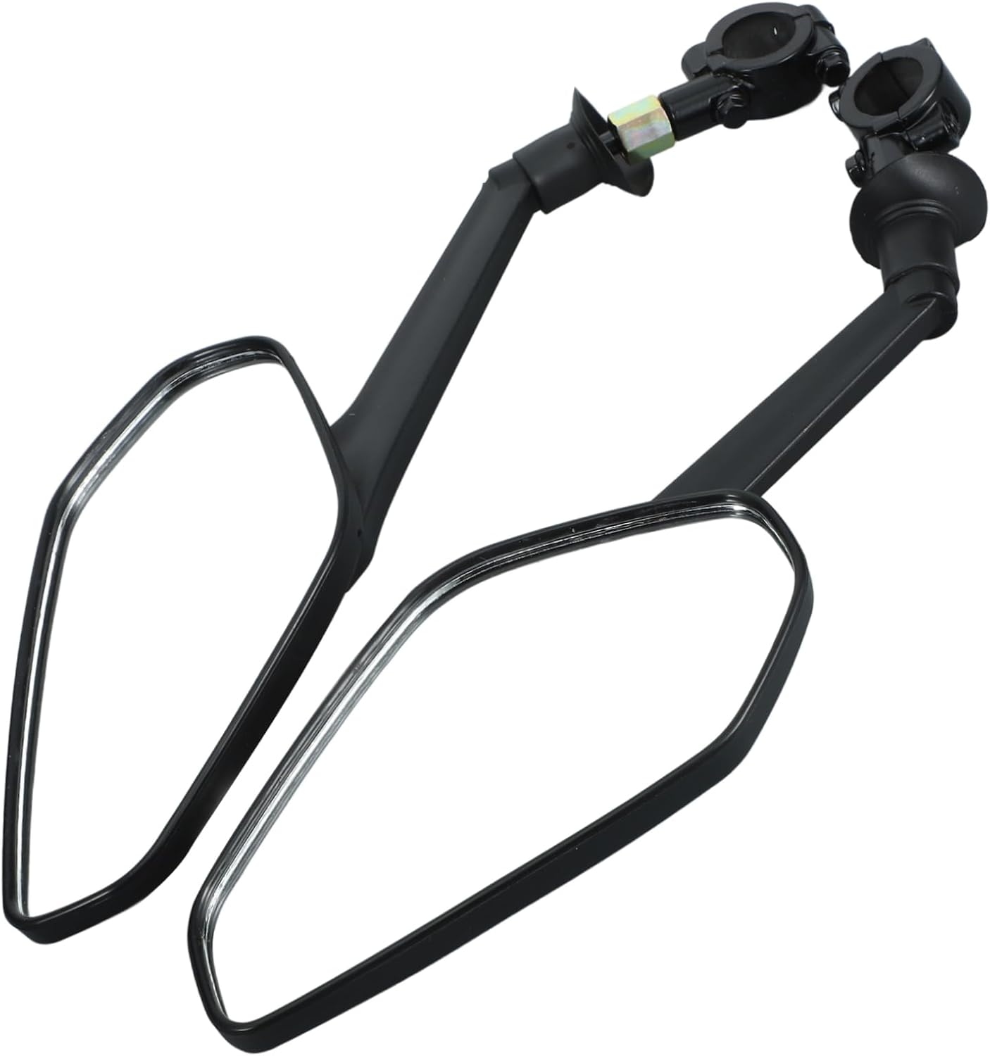 BESPORTBLE 3sets Ebike Rearview Mirror Handlebar Mount Mirror for Bicycles Electric Bikes and Road Bikes High Definition Vision Easy Installation