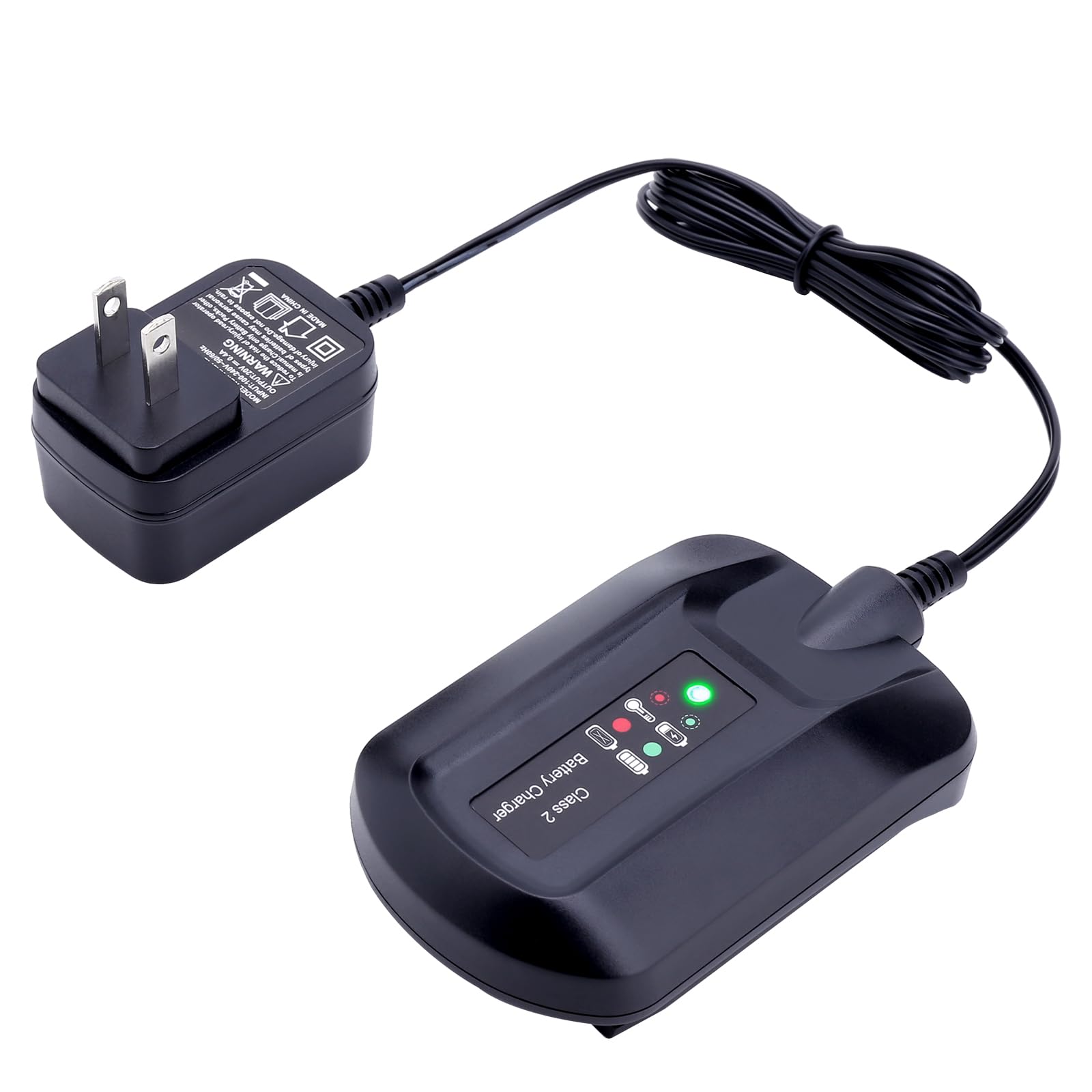 WA3742 Charger Replacement for Worx 20v Battery Charger WA3732 WA3875 WA3881, Compatible with Worx 20Volts Lithium Battery WA3525 WA3520 WA3578