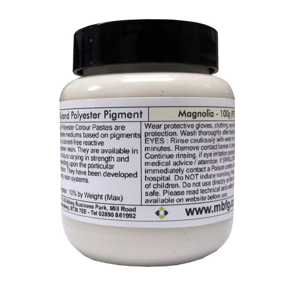 Polycraft ( Mb Fibreglass ) Magnolia Polycraft Lr Polyester Resin - Gelcoat - Flocoat Pigment - 100G - Pcp14513 - Polyester Colour Pigment
