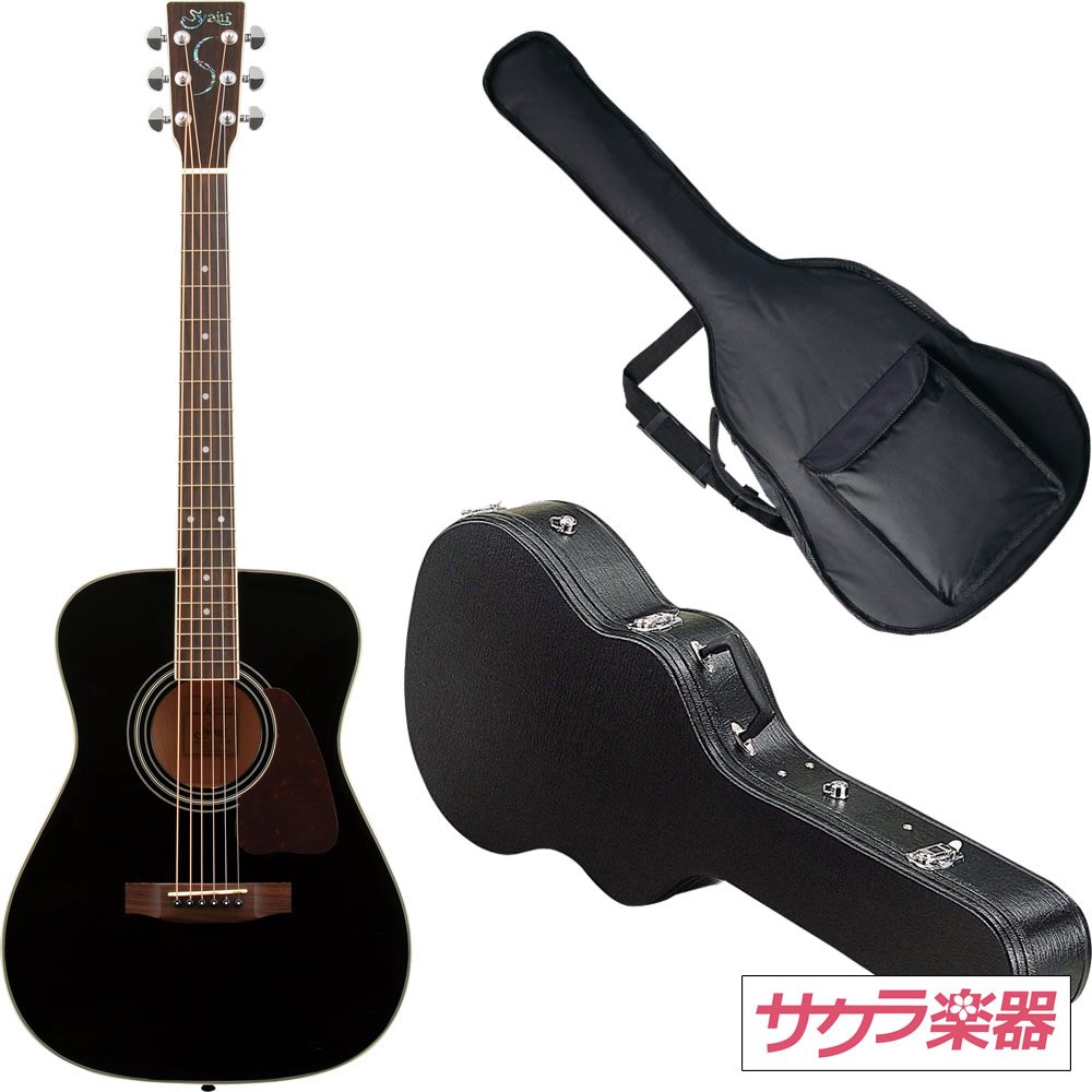 Amazon | S.Yairi ヤイリ アコースティックギター YF-3M/BK サクラ楽器