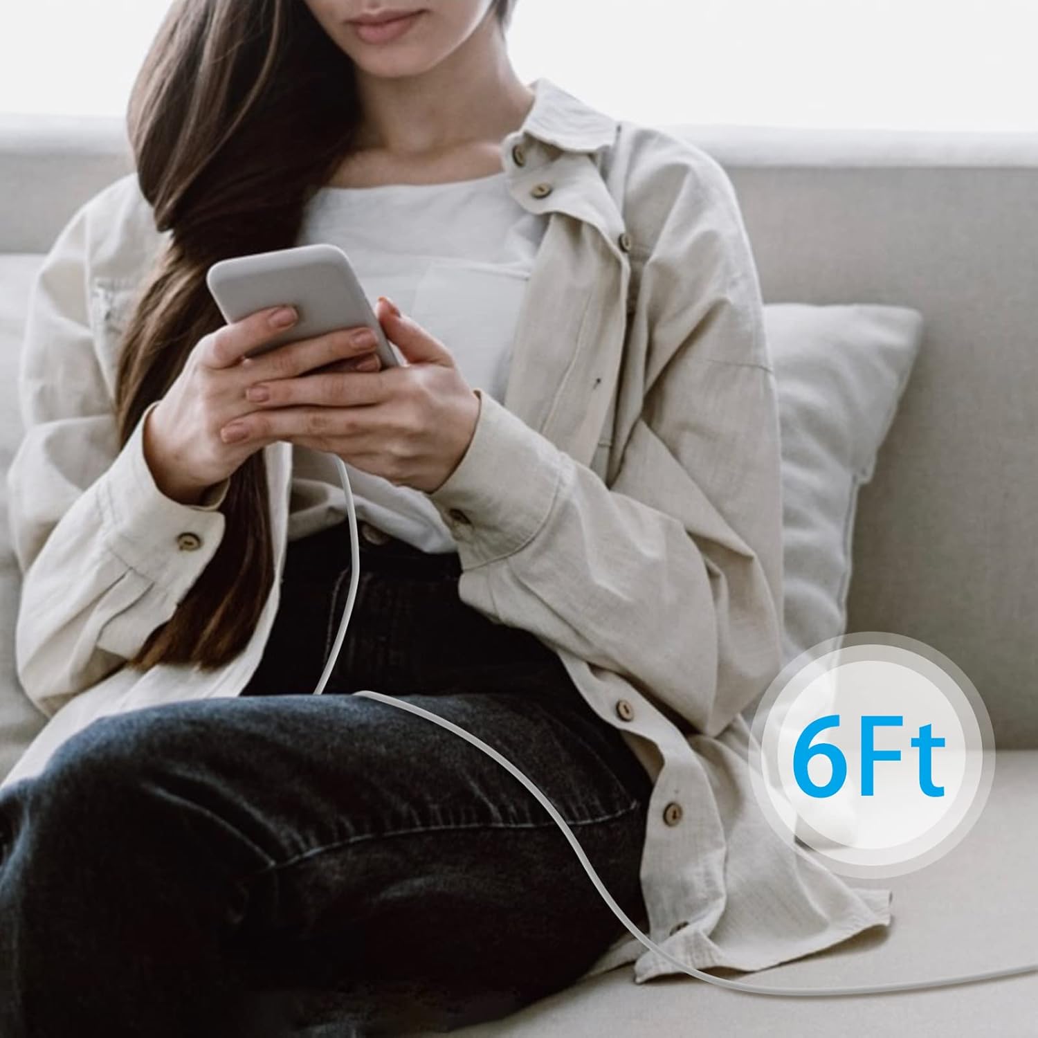 Amаzоn Crаzу 🔥 Dеаlѕ iPhone Fast Charger Cable, 【Apple MFi Certified】Apple iPhone Charging Cord 2-Pack 6.6ft USB Type C to Lightning Cable for iPhone 13/13 Pro /12/12 Pro/Max/11/11Pro/XS/Max/XR/X/8/8Plus