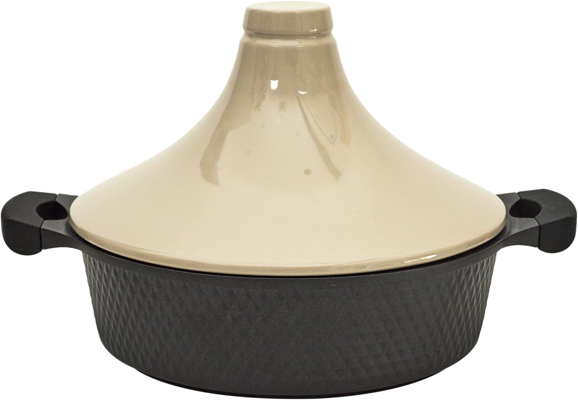 Tajine Induction Et Vitro-céramique WEB2O - Inox Rouge Et Noir Dégradé, 28 Cm, Livré Avec Couvercle