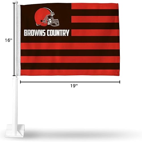 Miniatura 98 de Rico Industries NFL - Bandera de doble cara para automóvil, accesorio para auto B07NHSRDX2