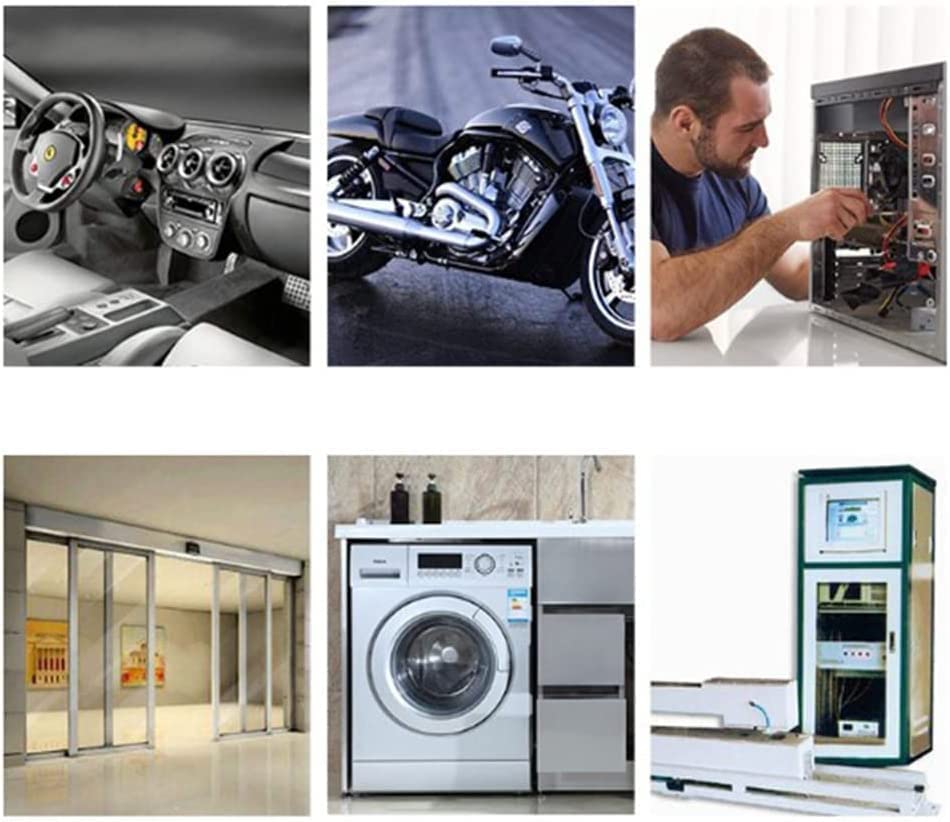 Miniatura 7 de Aicosineg 2 unids 24 V 0.75 in diámetro de agujero LED luz indicador impermeable lámpara de señal rojo verde montaje en panel empotrado