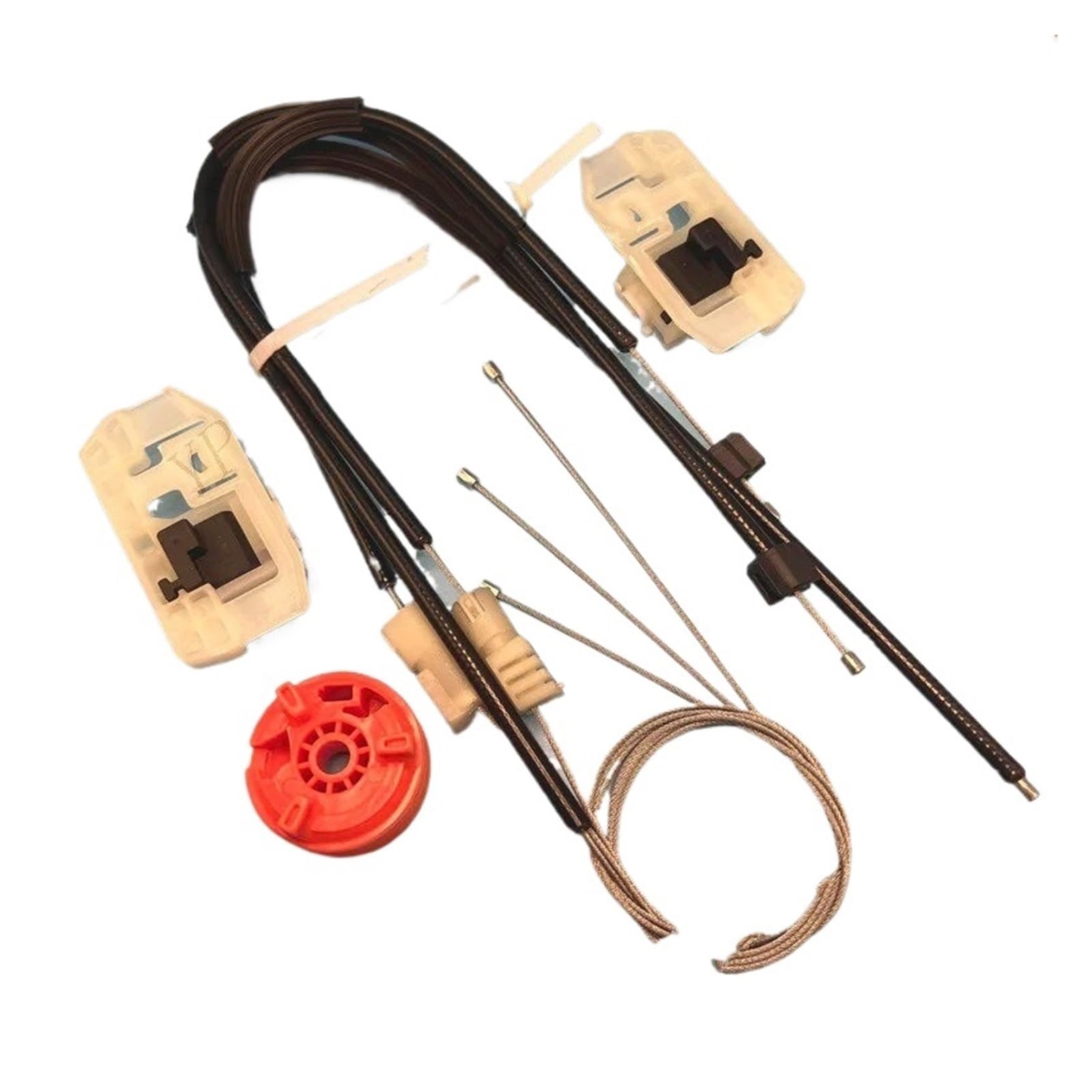 Sauanmnktp Front Left Set Window Winder Repair Kit For Citroen For Xsara 1997-2006 Electric Window Repair Clip Kit Regulator Front Left