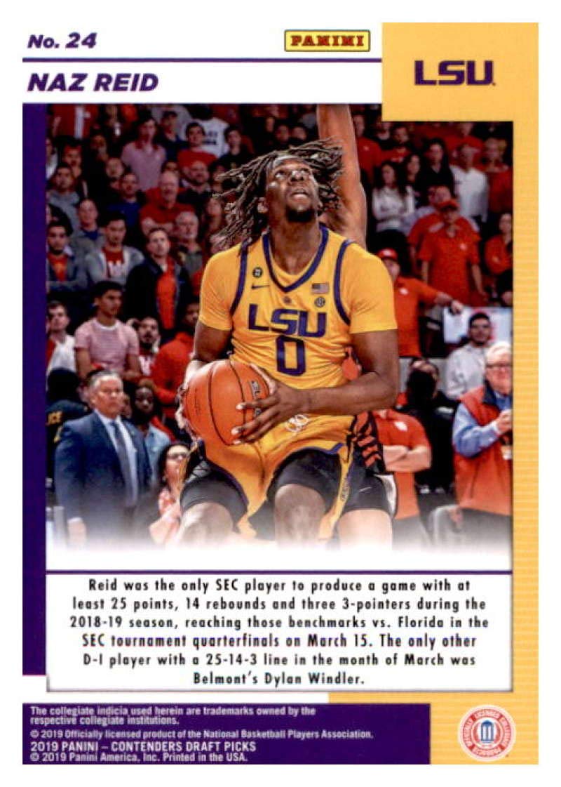Amazon.com: 2019-20 Panini Contenders Draft Picks Game Day Tickets