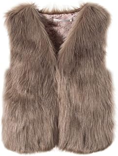 Gilet sans manche marron femme Clearance