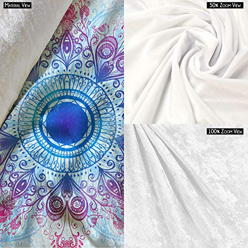 Image of ArtzFolio Ethnic Blue Ornament | Reusable Sack Bag | Bag for Gym, Storage, Vegetable & Travel