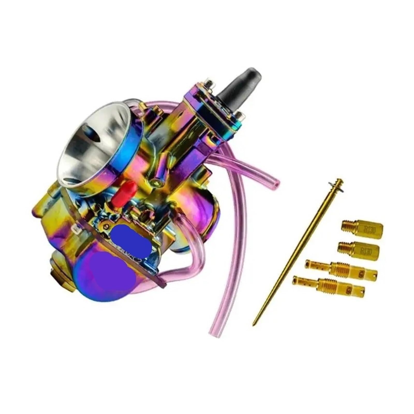 Carburatore moto Carburatore per bici da Per moto cromato Parti di regolazione facile installazione