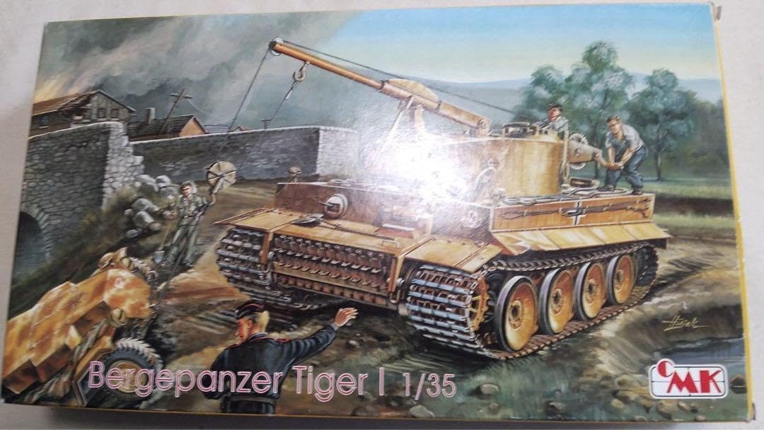 Amazon.co.jp: CMK 1／35 Bergepanzer Tiger Ⅰ : おもちゃ