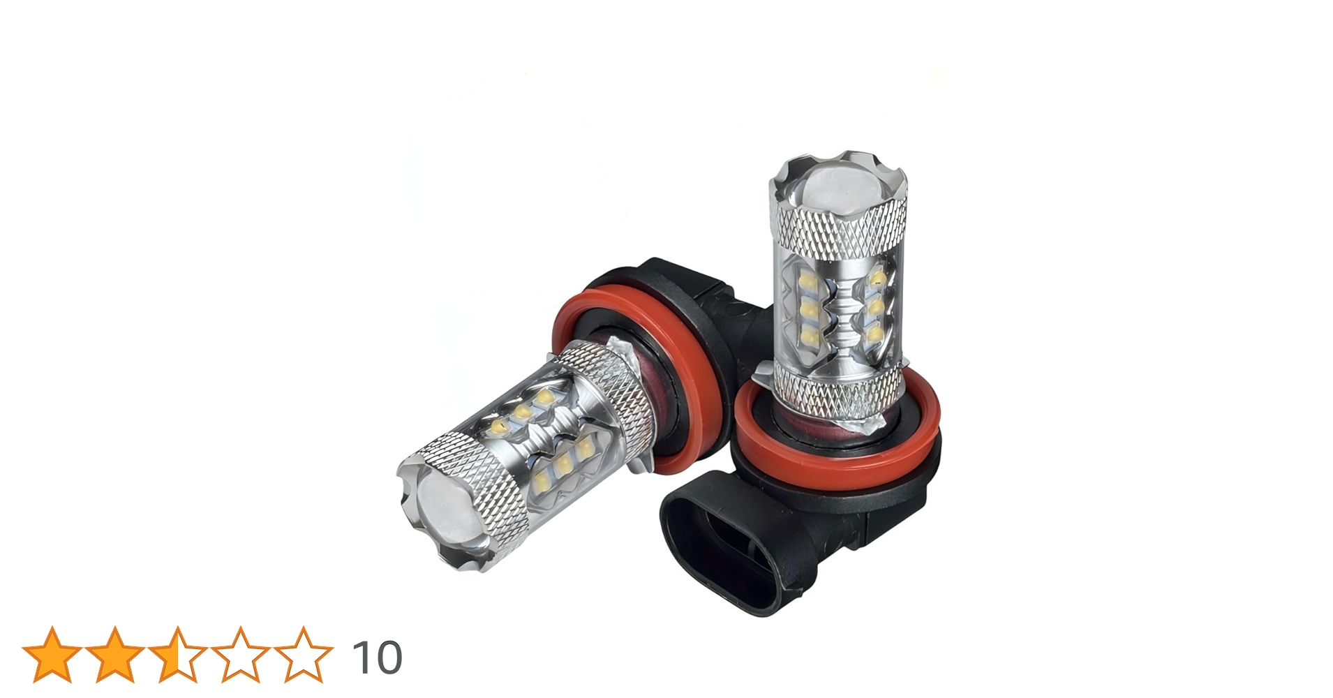 アイドル h8/12 Amazon | Alla Lighting H8 H11 LED電球 フォグライトまたはDRLランプ