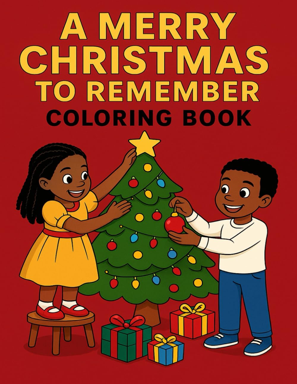 A Merry Christmas To Remember Coloring Book