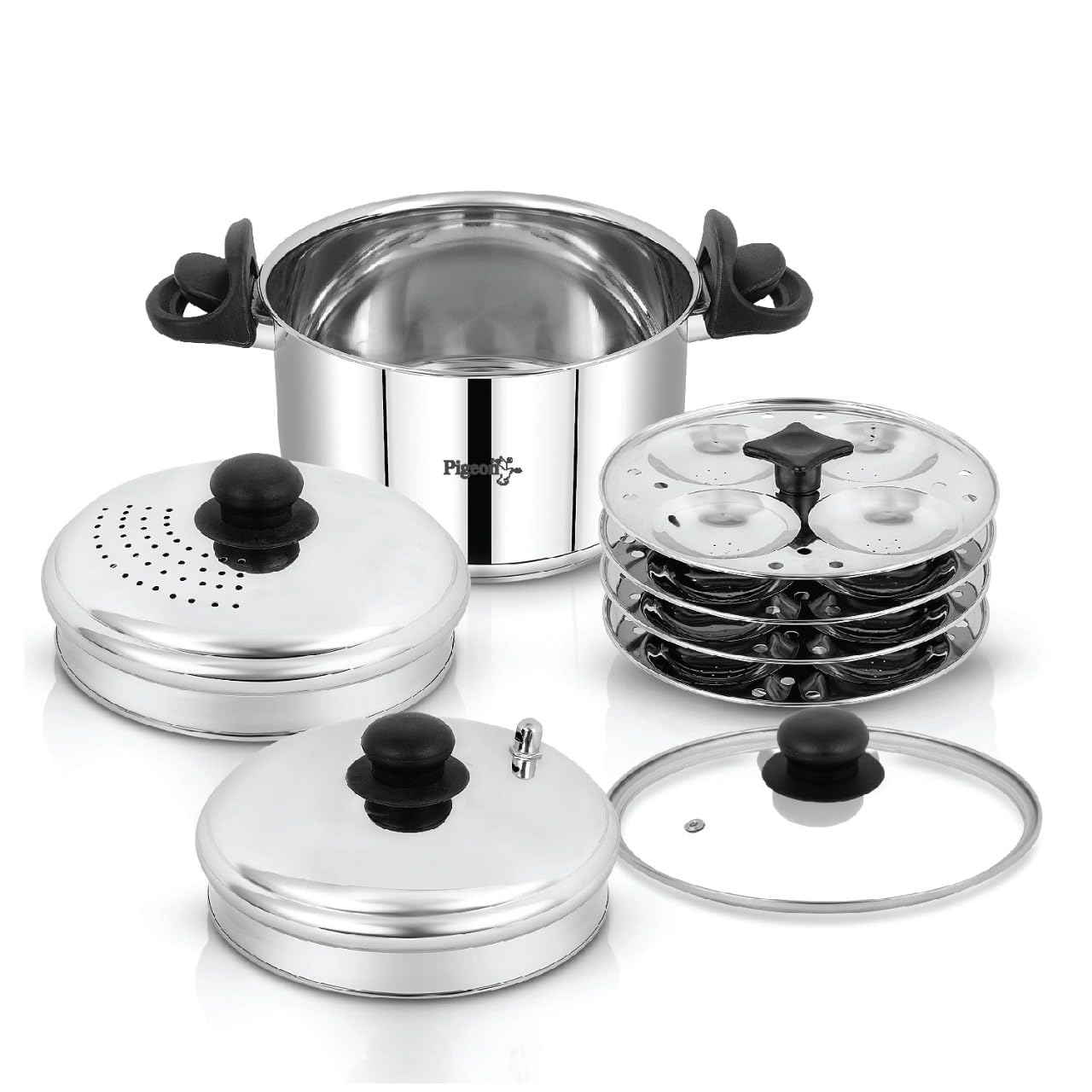 Pigeon Strainmate Pro: Stainless Steel Strainer Pot -1