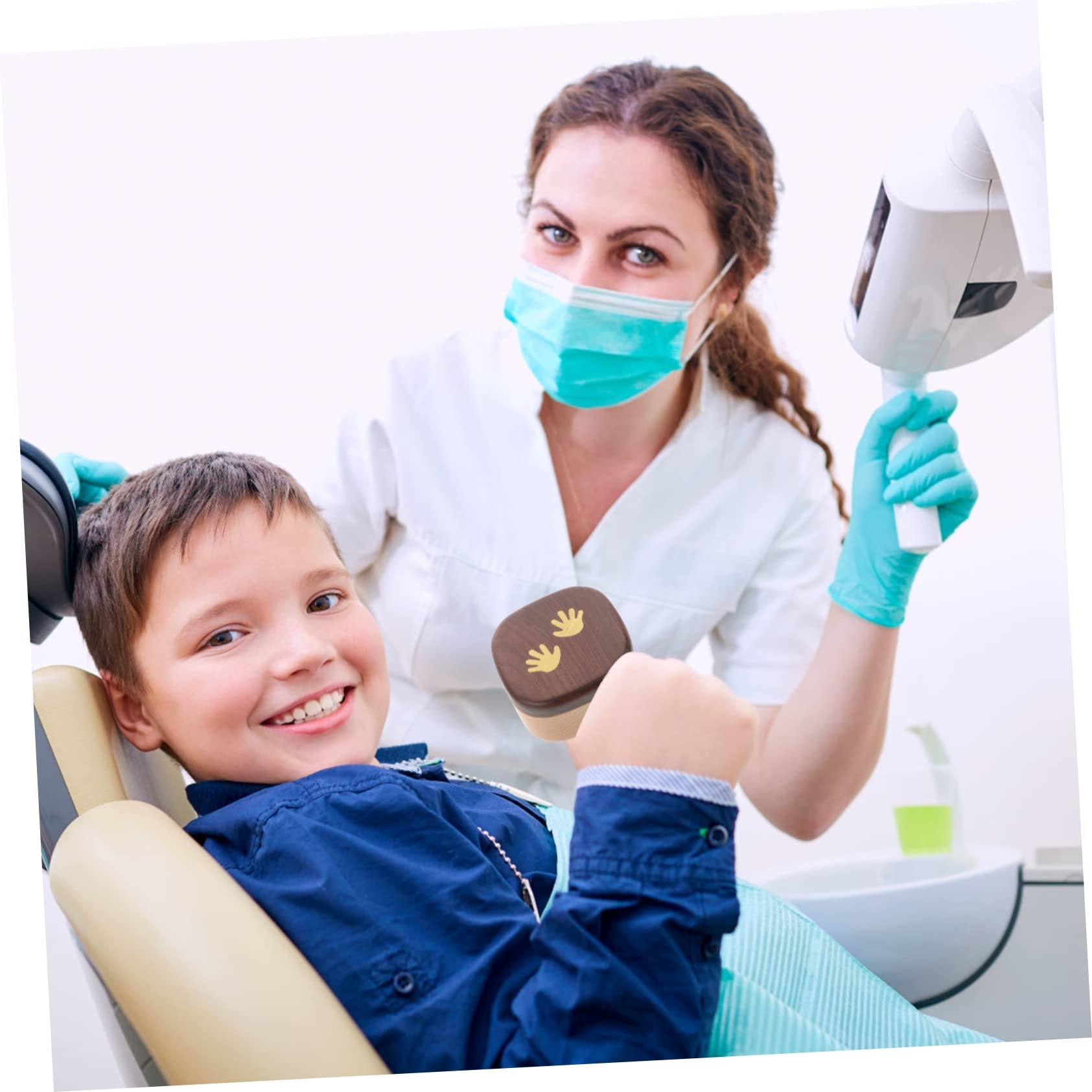 VICASKY 2piezas Caja De Recuerdos De Dientes De Caja De Almacenamiento Para Primeros Dientes Souvenir Infantil Personalizado Para Capturar Momentos Especiales