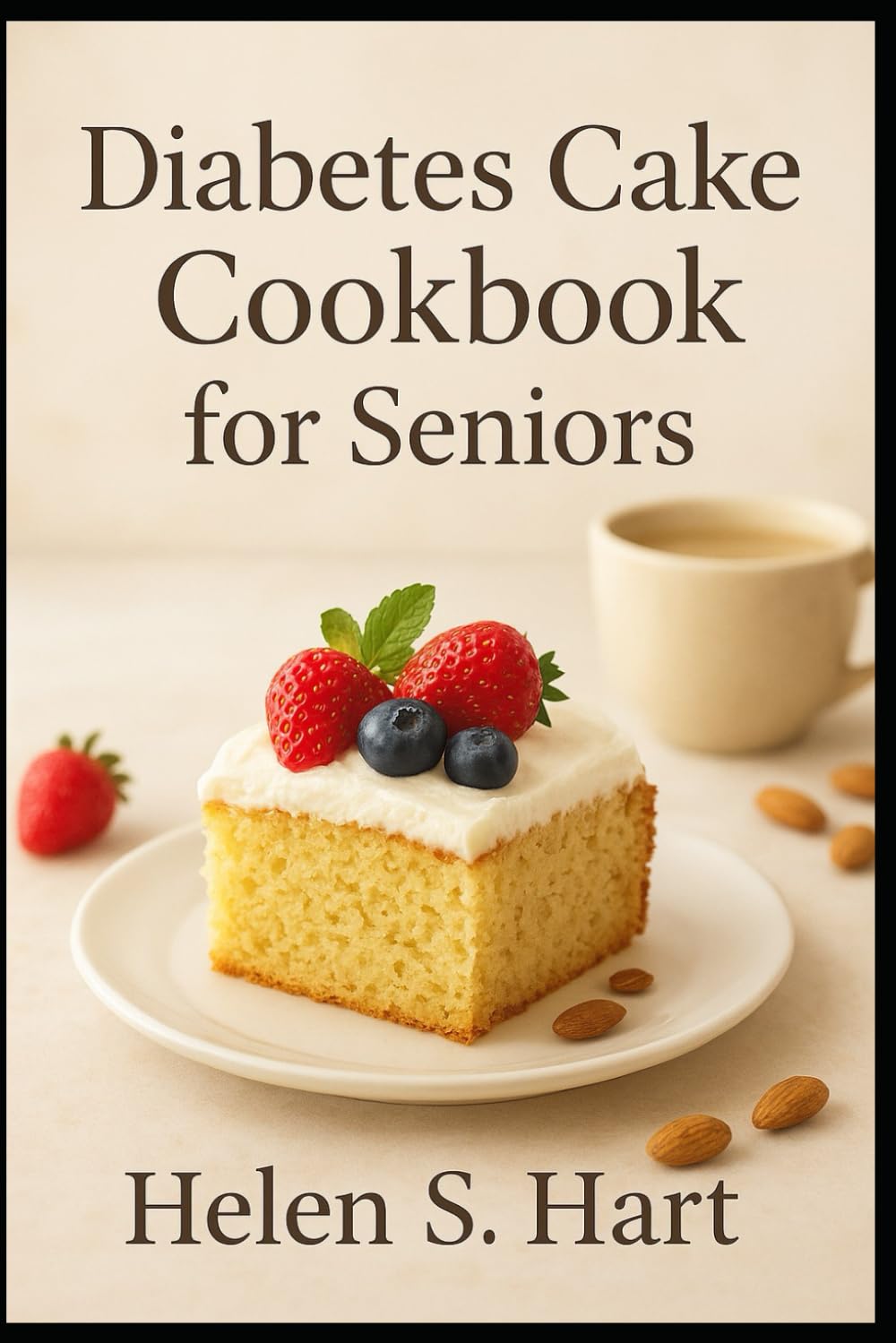 DIABETES CAKE COOKBOOK FOR SENIORS: Delicious Low-Sugar Cake Recipes for Balanced Blood Sugar & Joyful Living