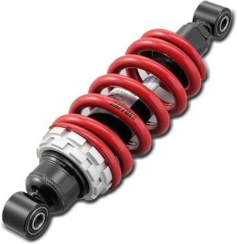 DAYTONA Reinforced Rear Shock Compatible with Honda Grom Motorcycle Red